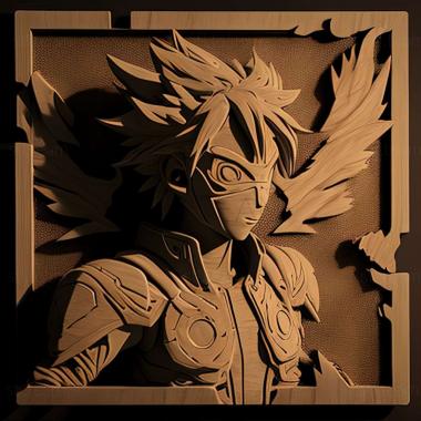 3D модель My Hero Academia Khei Horikoshi (STL)